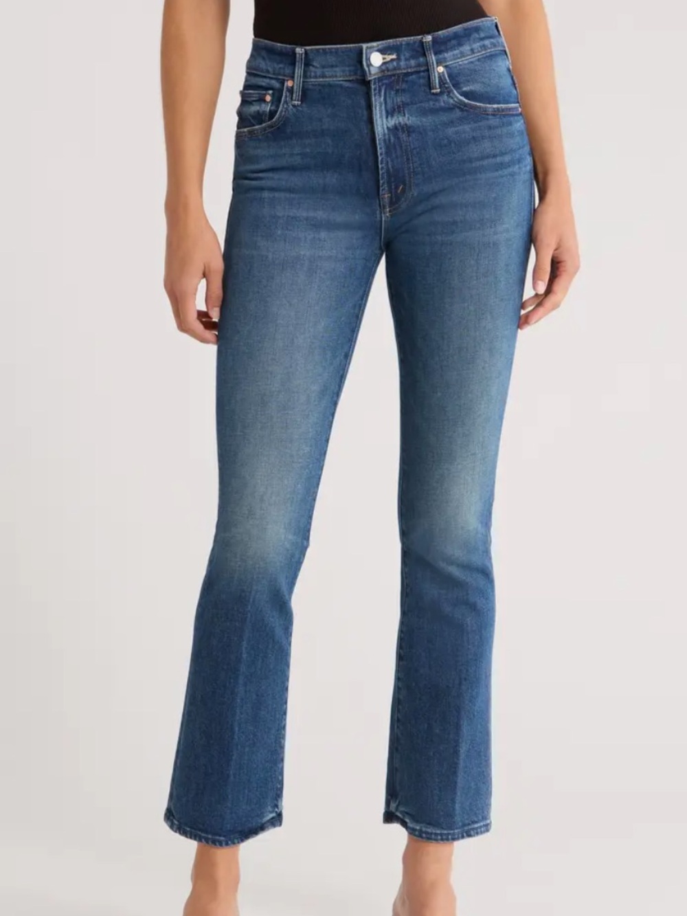MOTHER The Insider Ankle Bootcut Jeans size 25